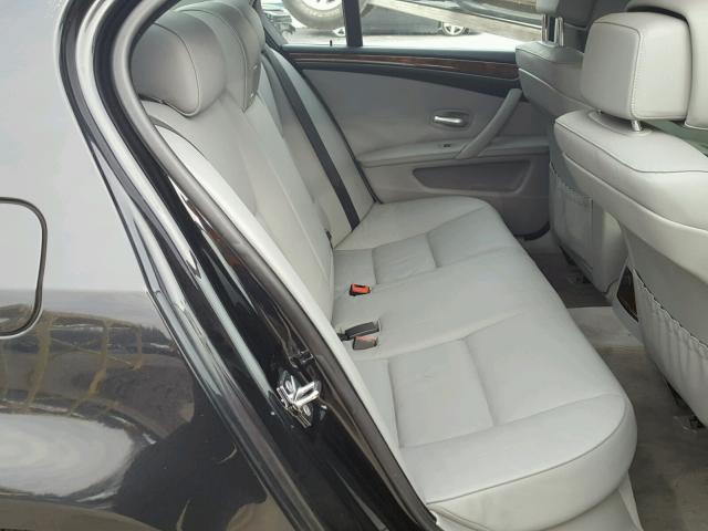 WBANV93548CZ65728 - 2008 BMW 535 XI შავი ფოტო 6