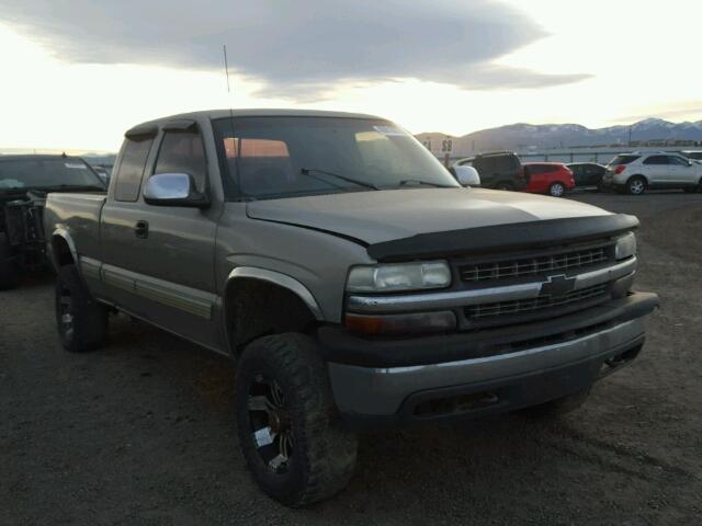 1GCEK19T01E137589 - 2001 CHEVROLET SILVERADO TWO TONE photo 1