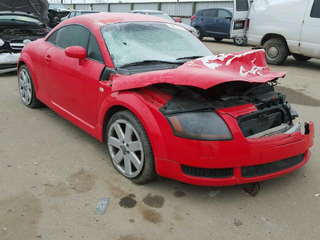 TRUWT28N121024419 - 2002 AUDI TT QUATTRO RED photo 1