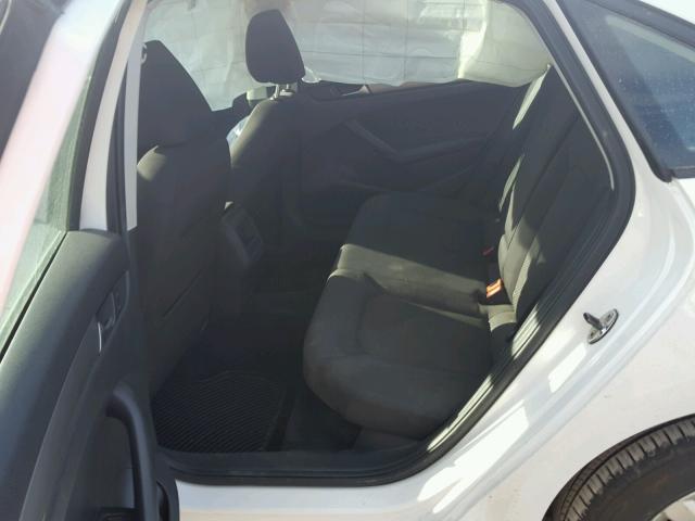 1VWAH7A33CC089562 - 2012 VOLKSWAGEN PASSAT S أبيض صورة 6
