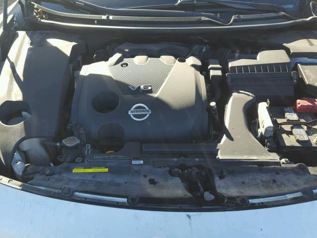 1N4AA5AP8CC811743 - 2012 NISSAN MAXIMA S WHITE photo 7