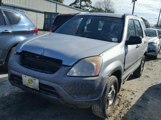 SHSRD78414U220632 - 2004 HONDA CR-V LX SILVER photo 2