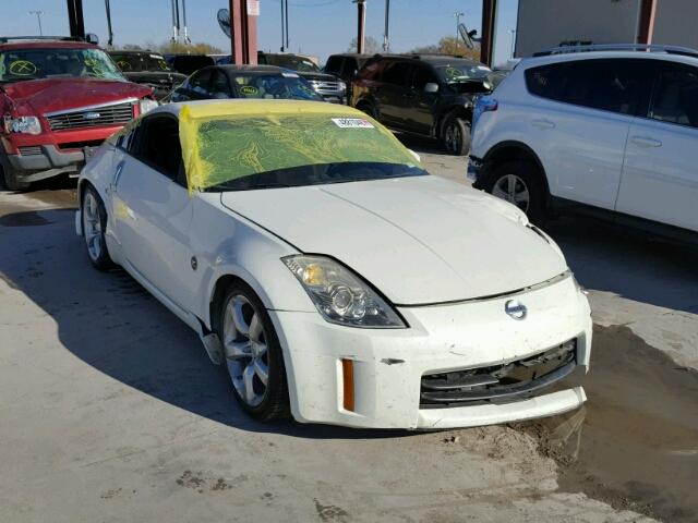 JN1AZ34D36M307904 - 2006 NISSAN 350Z COUPE WHITE photo 1