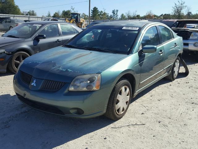 4A3AB36F85E046792 - 2005 MITSUBISHI GALANT ES GREEN photo 2