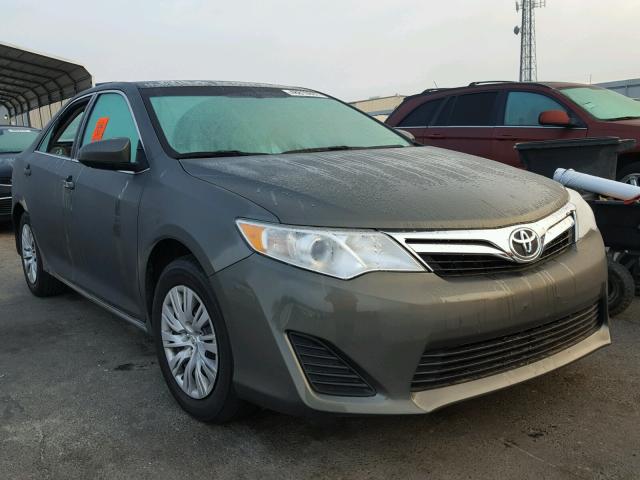 4T4BF1FK9DR318866 - 2013 TOYOTA CAMRY L GREEN photo 1