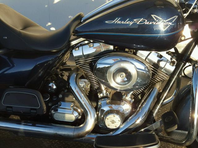 1HD1FBM32CB673897 - 2012 HARLEY-DAVIDSON FLHR ROAD BLUE photo 7