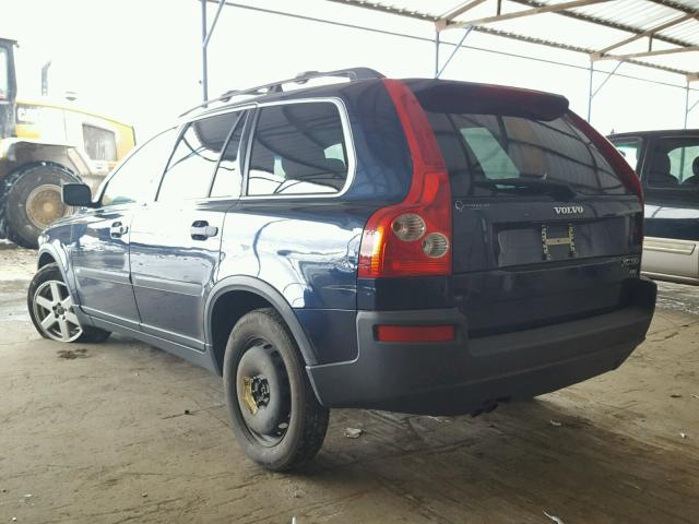 YV1CM59H131014599 - 2003 VOLVO XC90 BLUE photo 3