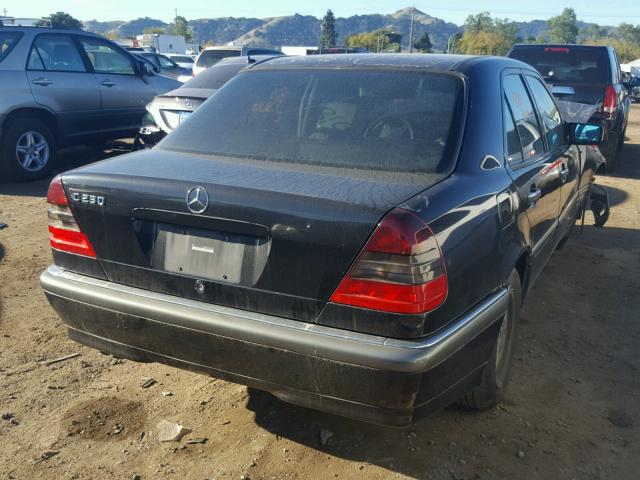 WDBHA23G2WA592619 - 1998 MERCEDES-BENZ C 230 BLACK photo 4