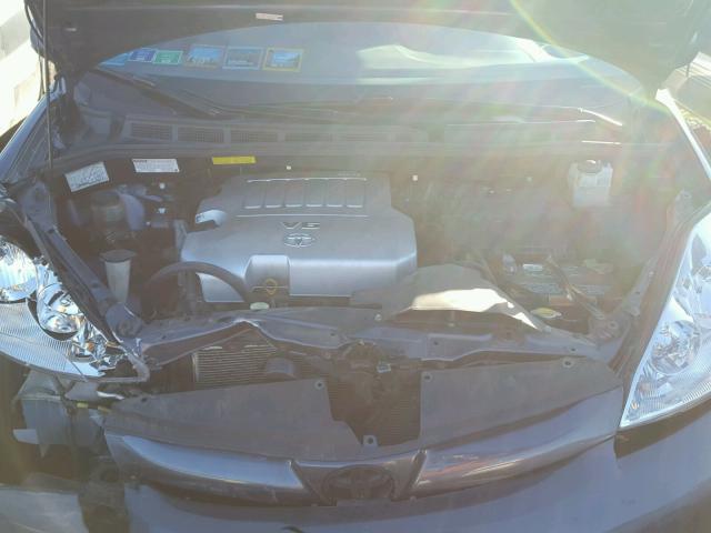 5TDZK23C59S269396 - 2009 TOYOTA SIENNA CE BLUE photo 7