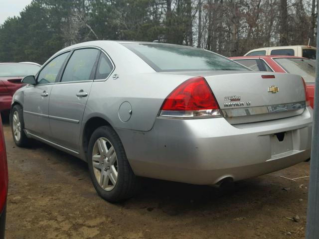 2G1WC581669309863 - 2006 CHEVROLET IMPALA LT SILVER photo 3