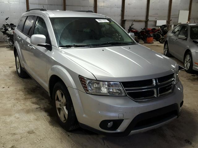 3C4PDDBG6CT141134 - 2012 DODGE JOURNEY SX SILVER photo 1