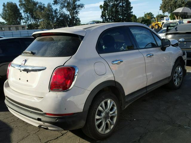 ZFBCFXBT6GP496471 - 2016 FIAT 500X EASY WHITE photo 4