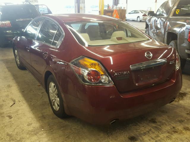 1N4AL2AP6BN466949 - 2011 NISSAN ALTIMA BAS RED photo 3