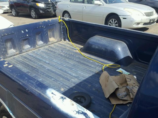 1GCBS14R4K2246669 - 1989 CHEVROLET S TRUCK S1 BLUE photo 6