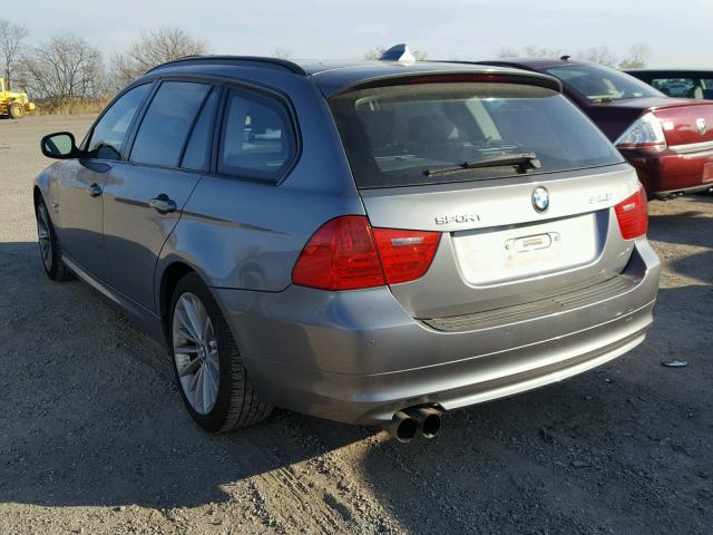 WBAUU3C5XBA541338 - 2011 BMW 328 XI SILVER photo 3