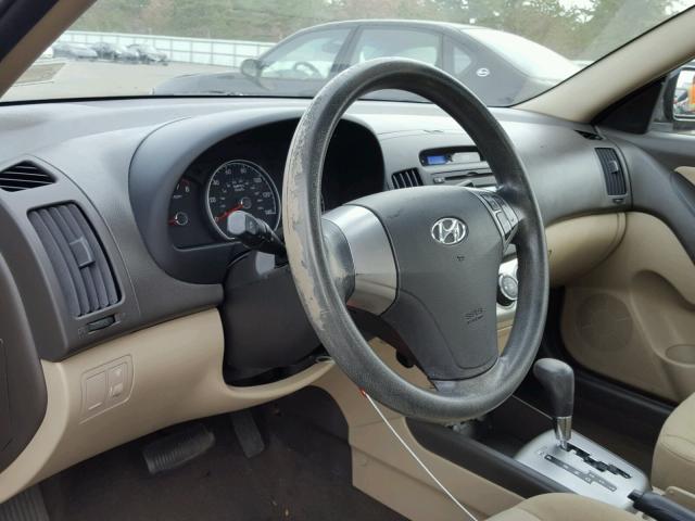 KMHDU4AD8AU041819 - 2010 HYUNDAI ELANTRA BL BLACK photo 9