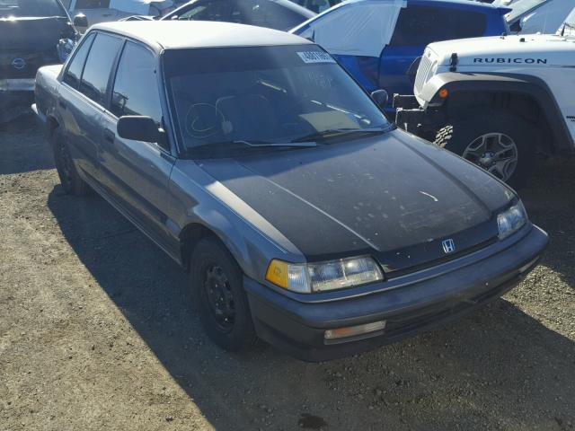 1HGED3643LL027008 - 1990 HONDA CIVIC DX GRAY photo 1