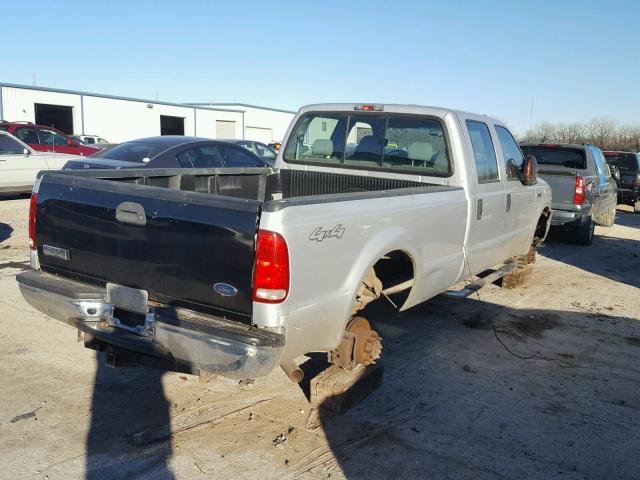 1FTSW21Y86ED14627 - 2006 FORD F250 SUPER SILVER photo 4