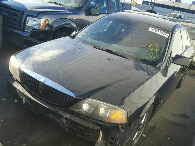 1LNHM87A61Y652009 - 2001 LINCOLN LS BLACK photo 2