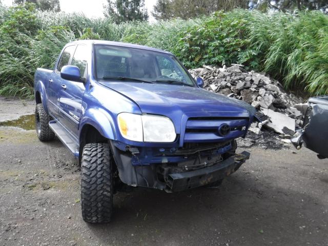 5TBDT48126S548450 - 2006 TOYOTA TUNDRA DOU BLUE photo 1