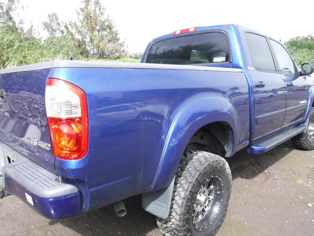 5TBDT48126S548450 - 2006 TOYOTA TUNDRA DOU BLUE photo 4