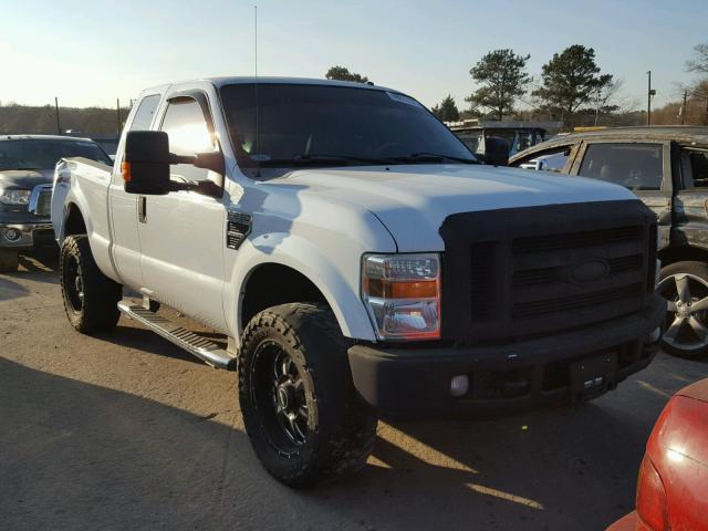 1FTSX21R58EA42739 - 2008 FORD F250 SUPER WHITE photo 1