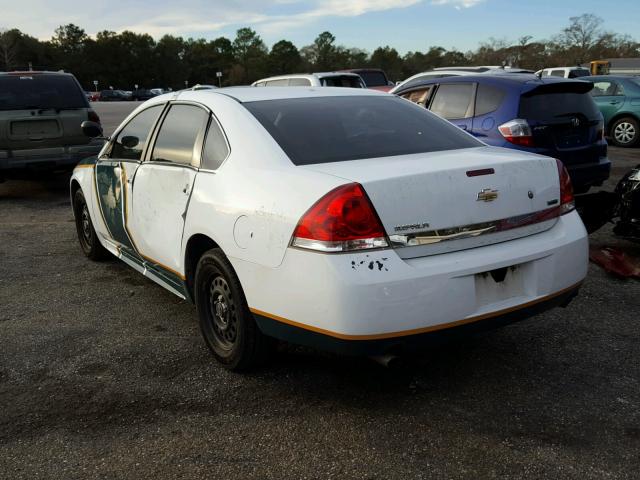 2G1WD5EM7B1204866 - 2011 CHEVROLET IMPALA POL WHITE photo 3