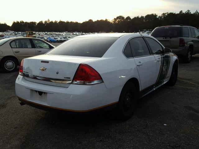 2G1WD5EM7B1204866 - 2011 CHEVROLET IMPALA POL WHITE photo 4