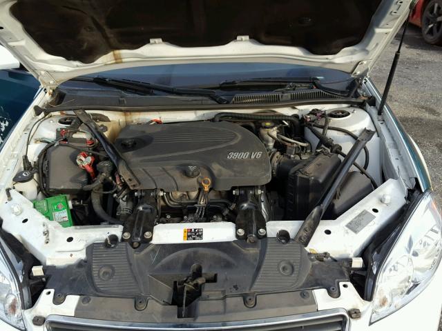 2G1WD5EM7B1204866 - 2011 CHEVROLET IMPALA POL WHITE photo 7