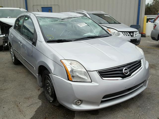 3N1AB6AP3CL757501 - 2012 NISSAN SENTRA 2.0 SILVER photo 1