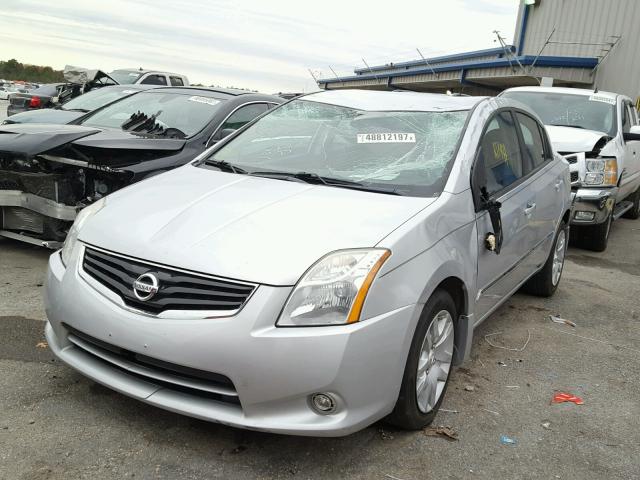 3N1AB6AP3CL757501 - 2012 NISSAN SENTRA 2.0 SILVER photo 2