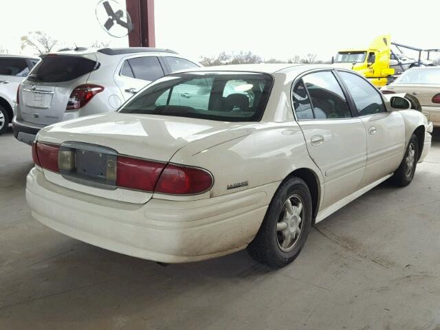 1G4HP54K11U214959 - 2001 BUICK LESABRE CU WHITE photo 4