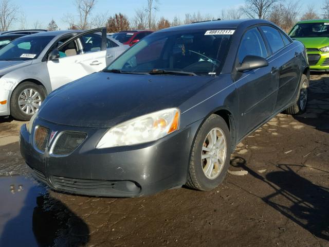 1G2ZG558764269780 - 2006 PONTIAC G6 SE1 GRAY photo 2