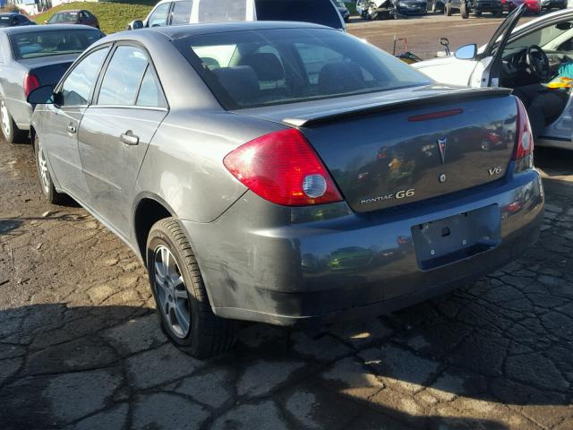 1G2ZG558764269780 - 2006 PONTIAC G6 SE1 GRAY photo 3