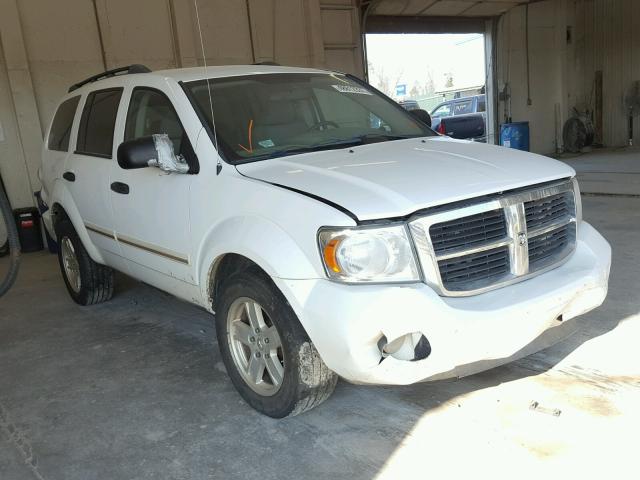 1D8HB48PX9F701145 - 2009 DODGE DURANGO SL WHITE photo 1