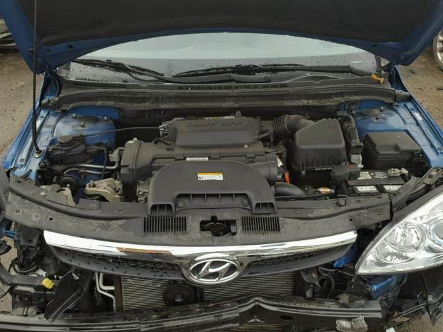 KMHDC86EX9U038976 - 2009 HYUNDAI ELANTRA TO BLUE photo 7