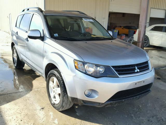 JA4MS31X77U013270 - 2007 MITSUBISHI OUTLANDER SILVER photo 1