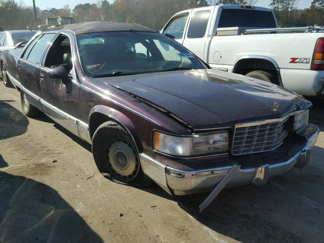 1G6DW52P7RR714596 - 1994 CADILLAC FLEETWOOD MAROON photo 1