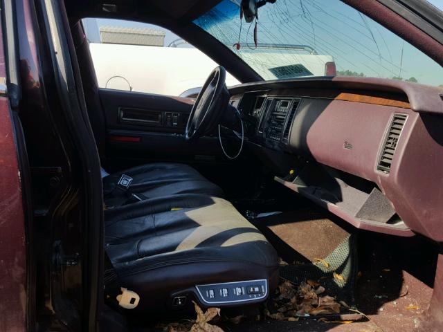 1G6DW52P7RR714596 - 1994 CADILLAC FLEETWOOD MAROON photo 5