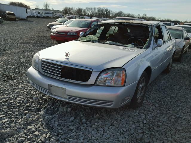 1G6KD57Y33U146723 - 2003 CADILLAC DEVILLE SILVER photo 2