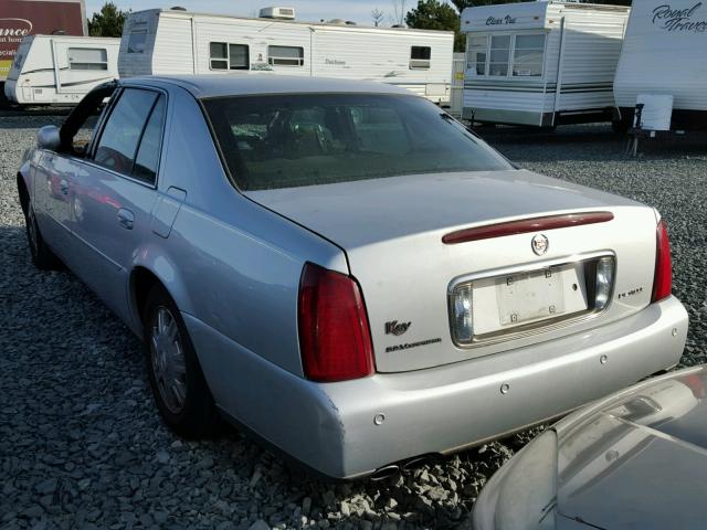 1G6KD57Y33U146723 - 2003 CADILLAC DEVILLE SILVER photo 3