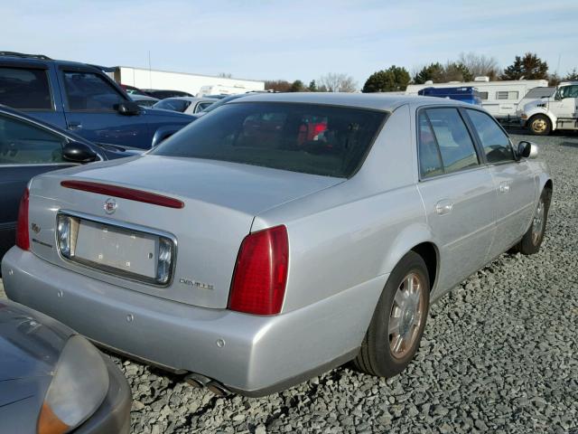 1G6KD57Y33U146723 - 2003 CADILLAC DEVILLE SILVER photo 4