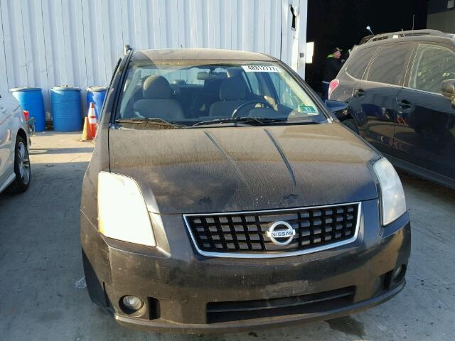 3N1AB61E58L641187 - 2008 NISSAN SENTRA 2.0 BLACK photo 9