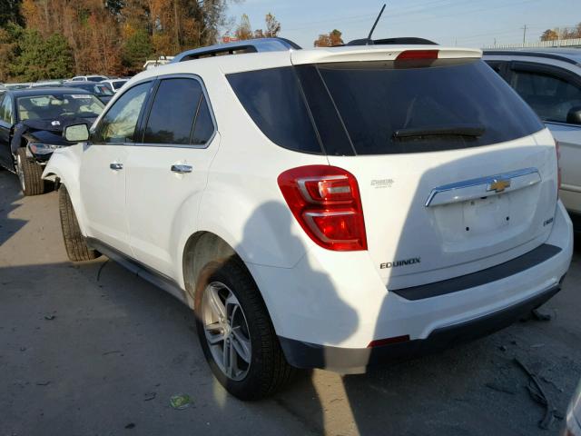 2GNALDEK4H1534963 - 2017 CHEVROLET EQUINOX PR WHITE photo 3