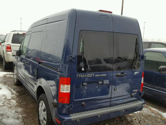 NM0LS7DN0AT033504 - 2010 FORD TRANSIT CO BLUE photo 3