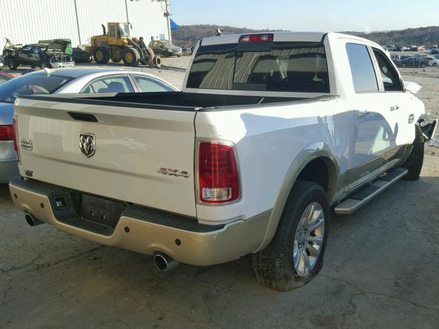 1C6RR7PT5DS576285 - 2013 RAM 1500 LONGH WHITE photo 4