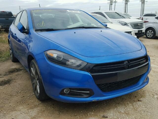 1C3CDFBB1FD205433 - 2015 DODGE DART SXT BLUE photo 1