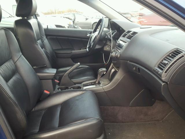 1HGCM66576A071353 - 2006 HONDA ACCORD EX BLUE photo 5