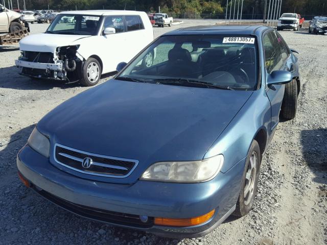 19UYA1153VL002199 - 1997 ACURA 2.2CL BLUE photo 2