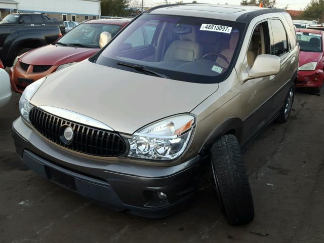 3G5DA03E55S544121 - 2005 BUICK RENDEZVOUS TAN photo 2